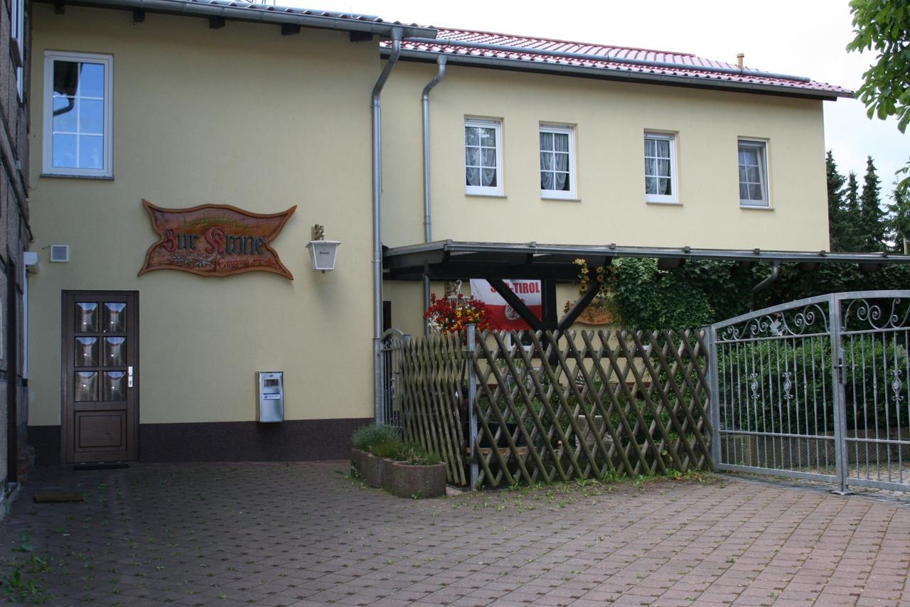 Hotel Pension Zur Krone à Eisenach Extérieur photo